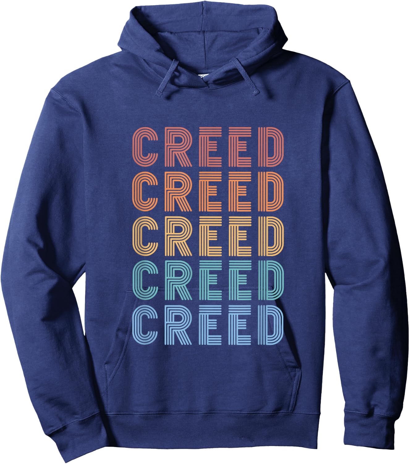 Creed '24 Take Me Higher Women Men Support 2024 Hoodie - Hoodie | Navy