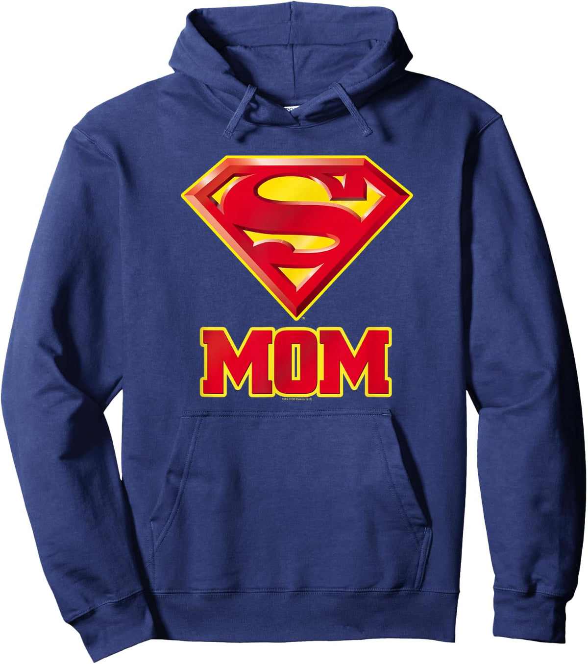Superman Super Mom Hoodie - Hoodie | Navy