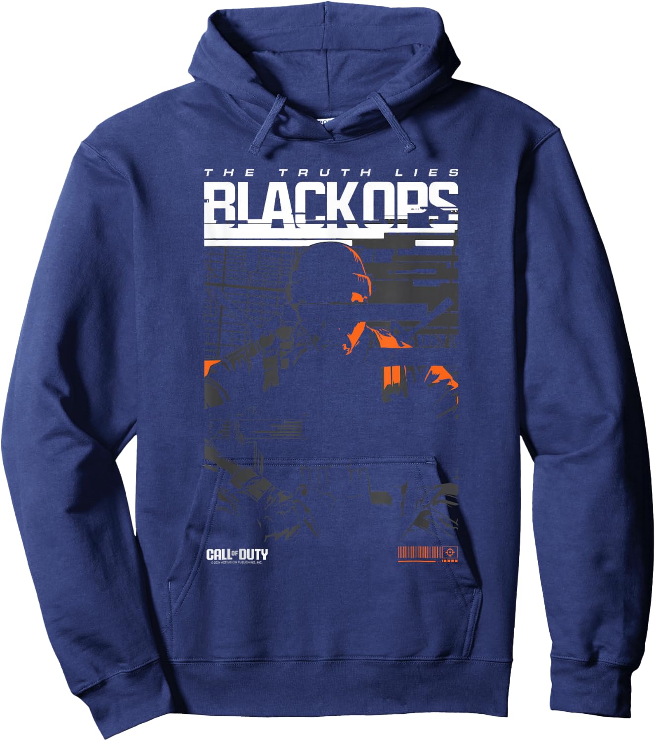 Call of Duty Black Ops Truth Lies Marshall Hoodie - Hoodie | Navy
