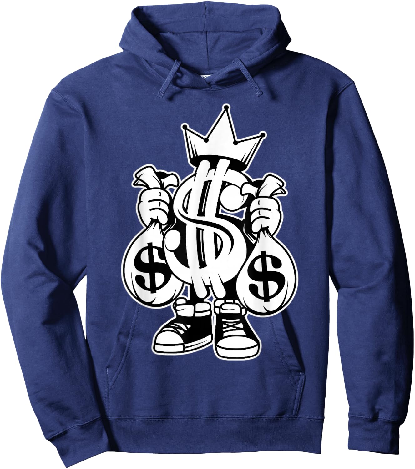 King Money x Money Bags x Money Sign Hoodie - Hoodie | Navy