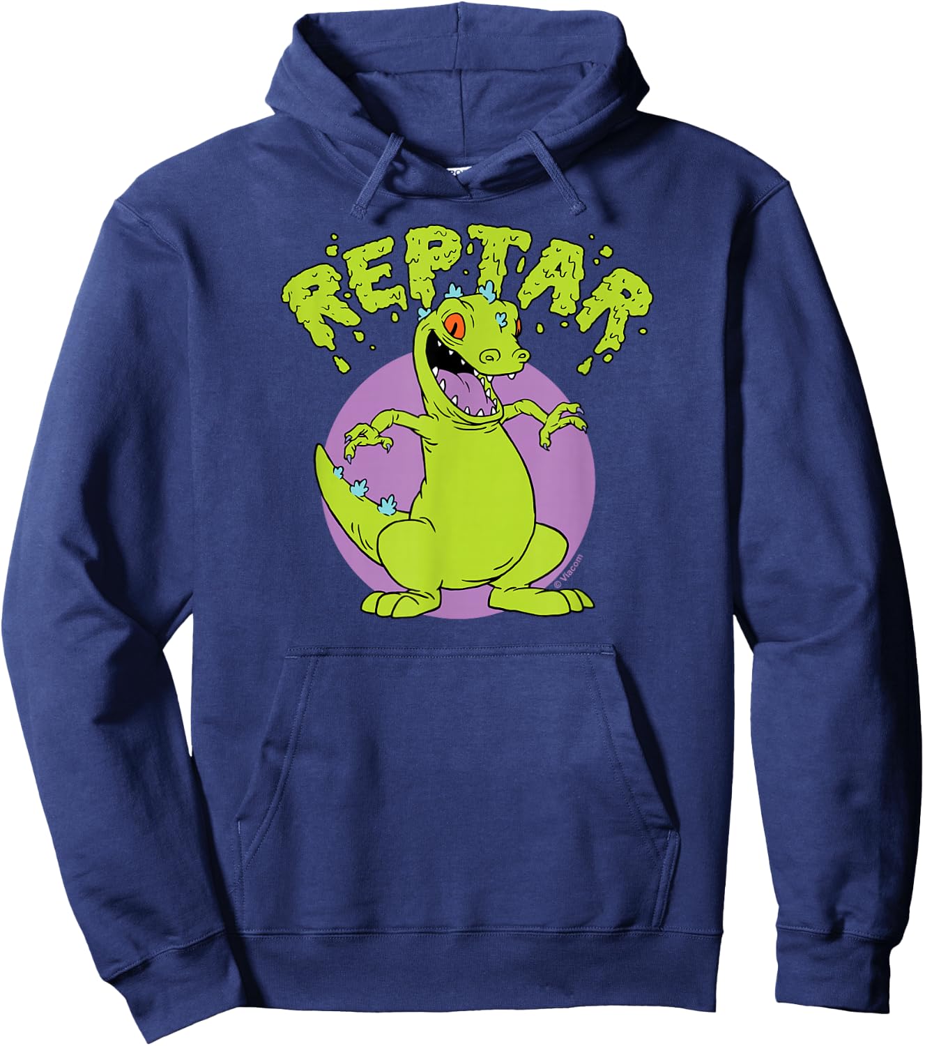 Rugrats - Reptar Slime Hoodie - Hoodie | Navy