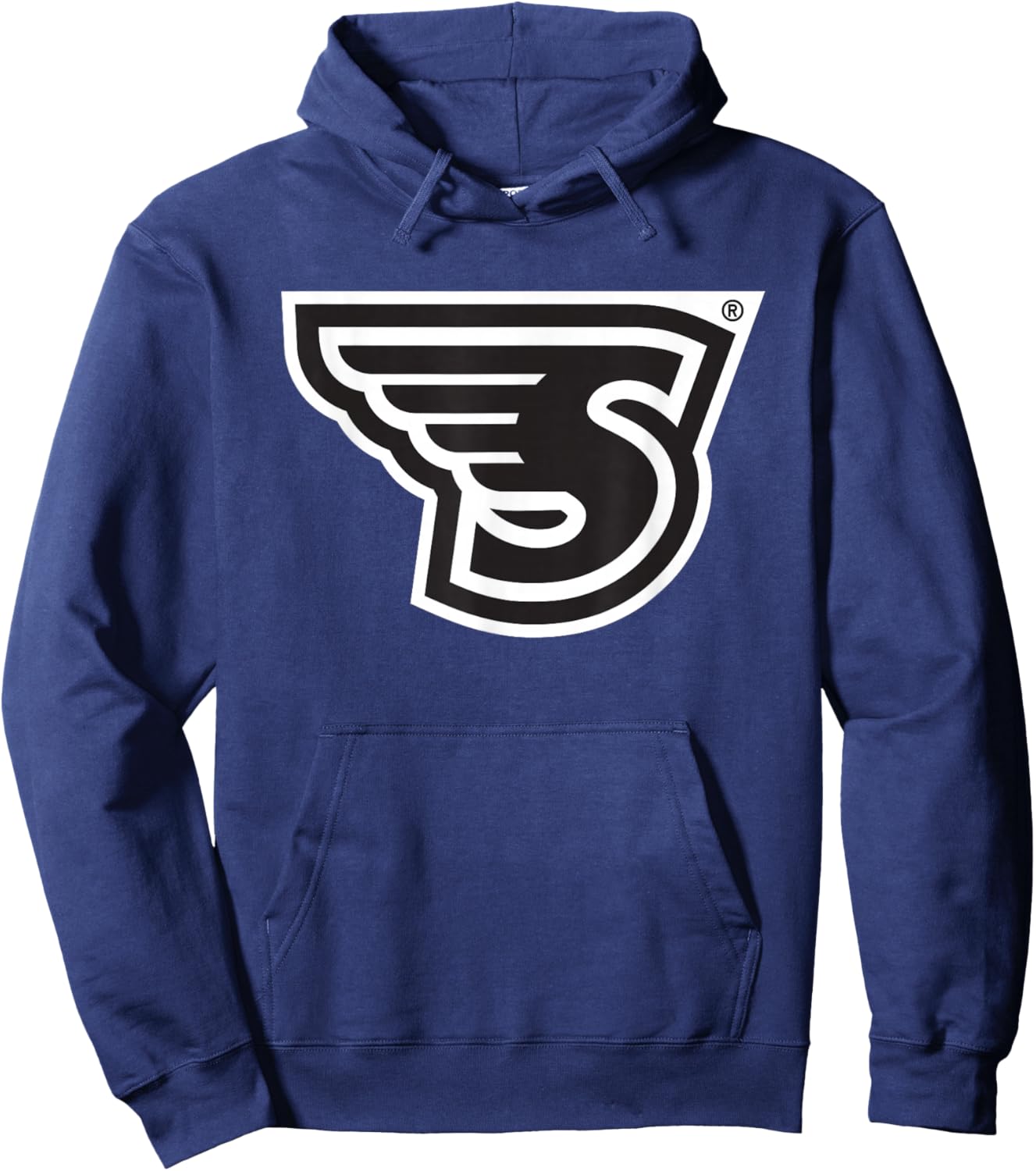 Stonehill College Skyhawks Athletic S Logo Hoodie - Hoodie | Navy