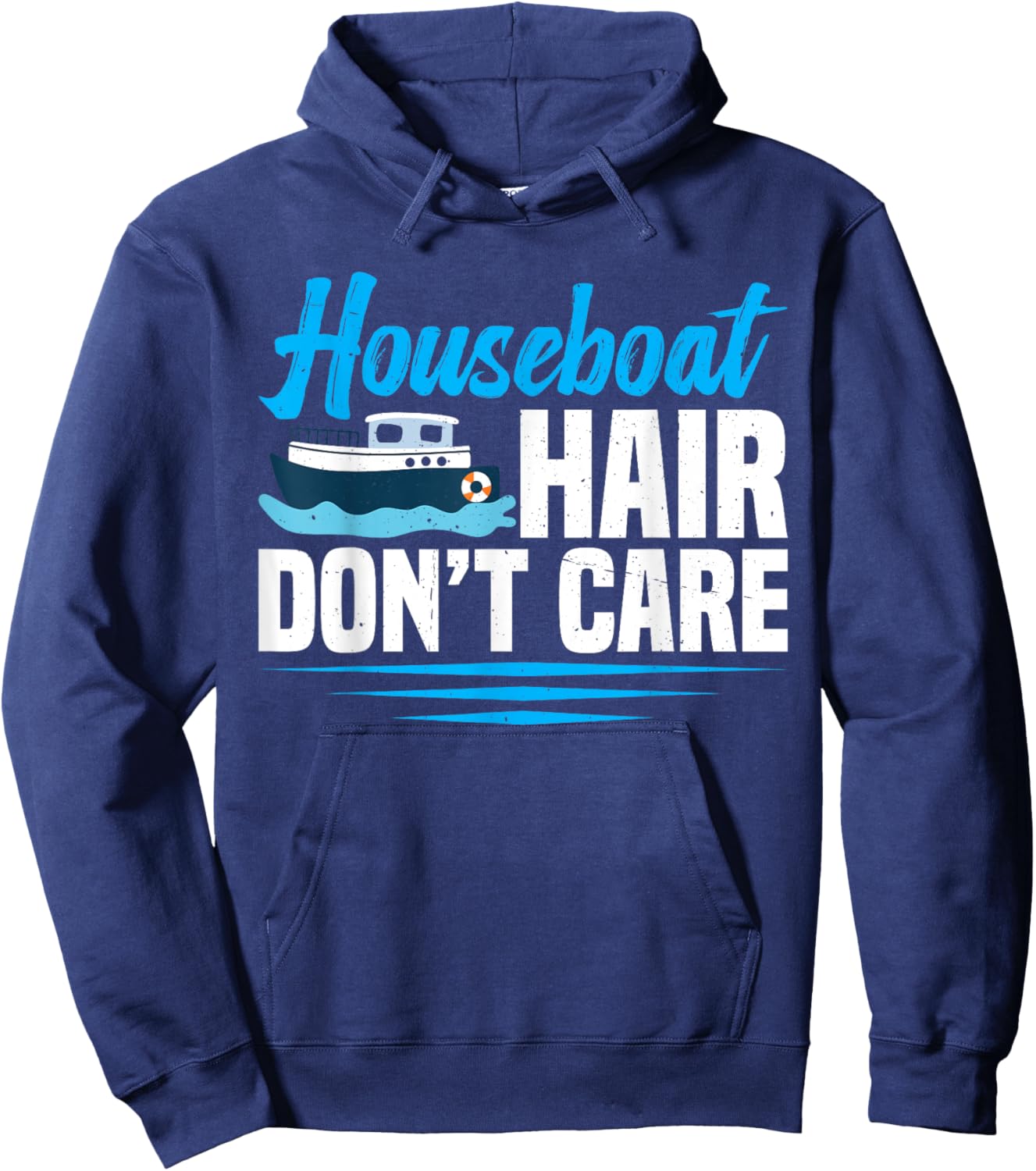 Houseboat Hair Hoodie - Hoodie | Navy