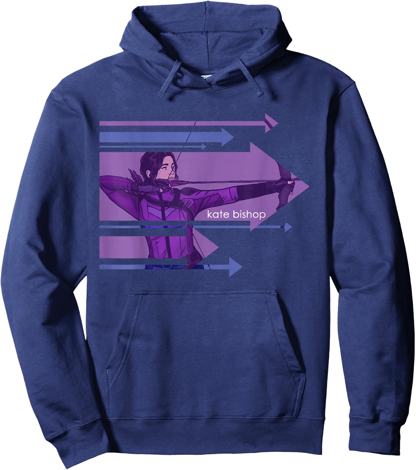 Marvel Hawkeye Kate Bishop Arrows Hoodie - Hoodie | Navy