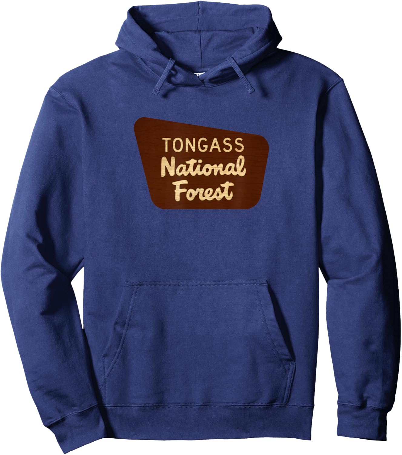 Tongass National Forest Alaska AK Souvenir Hoodie - Hoodie | Navy