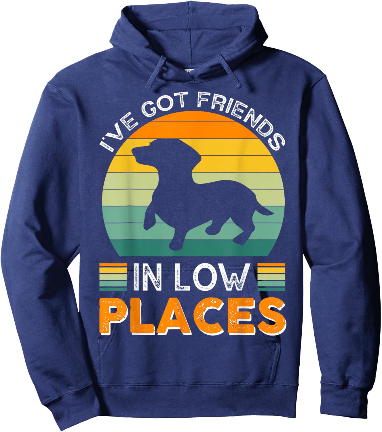 I've got friends in low places Hoodie - Hoodie | Navy