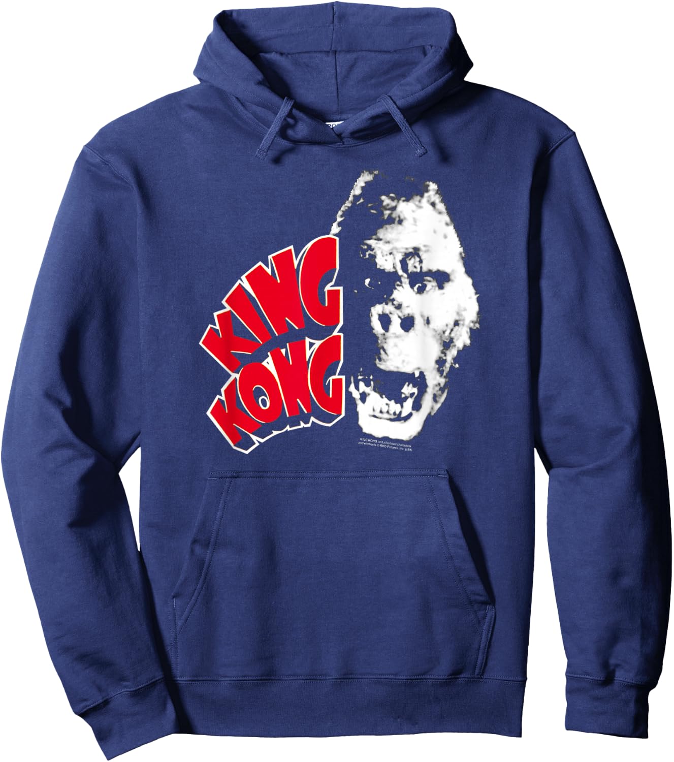 King Kong Head Hoodie - Hoodie | Navy