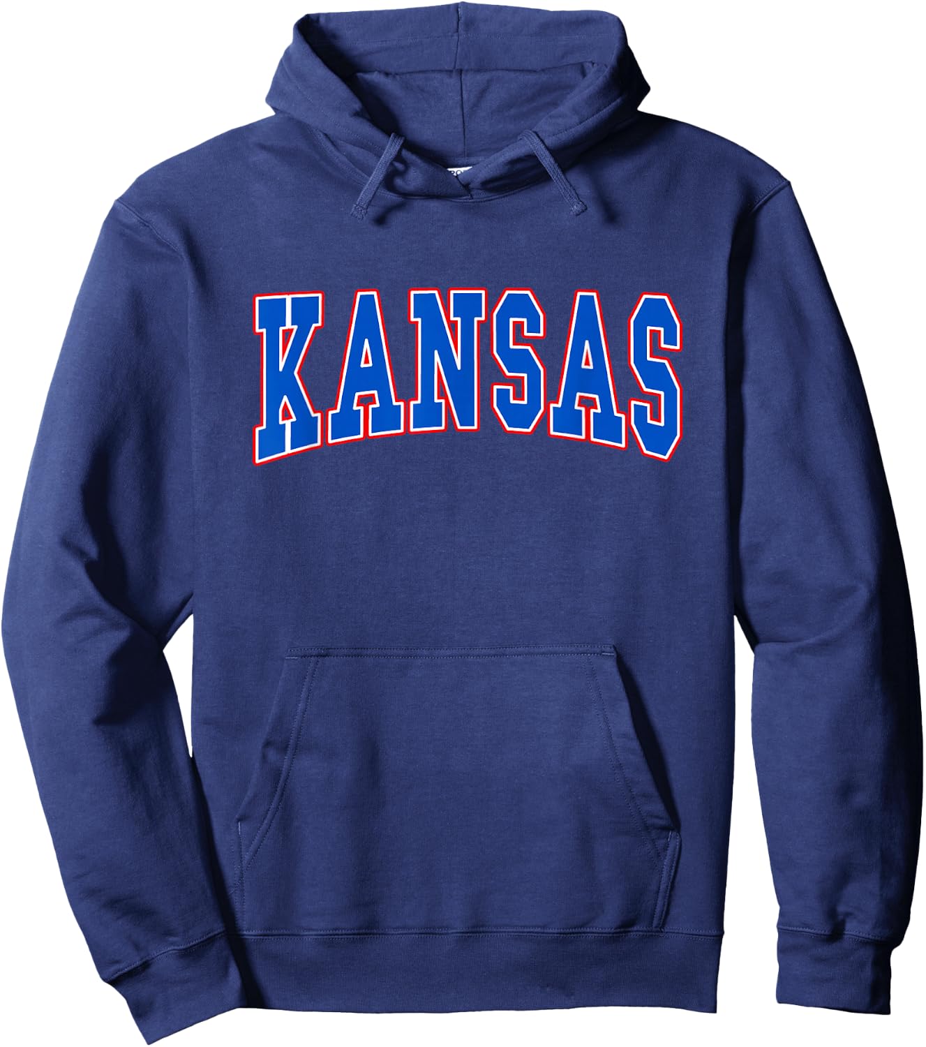 KANSAS - Throwback Design - Classic Hoodie - Hoodie | Navy