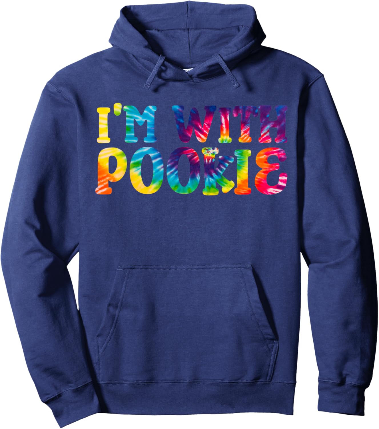I'm With Pookie Hoodie - Hoodie | Navy