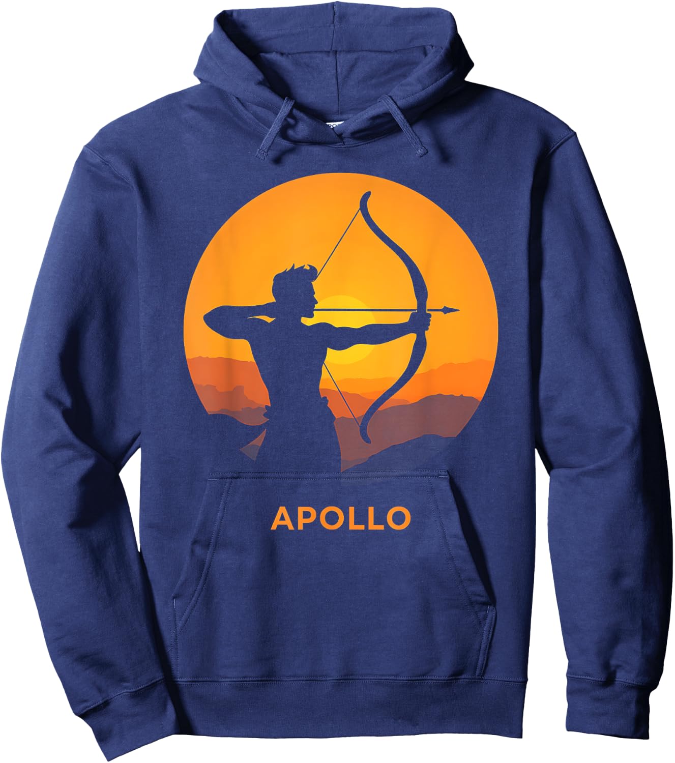 Apollo Greek God Hoodie - Hoodie | Navy