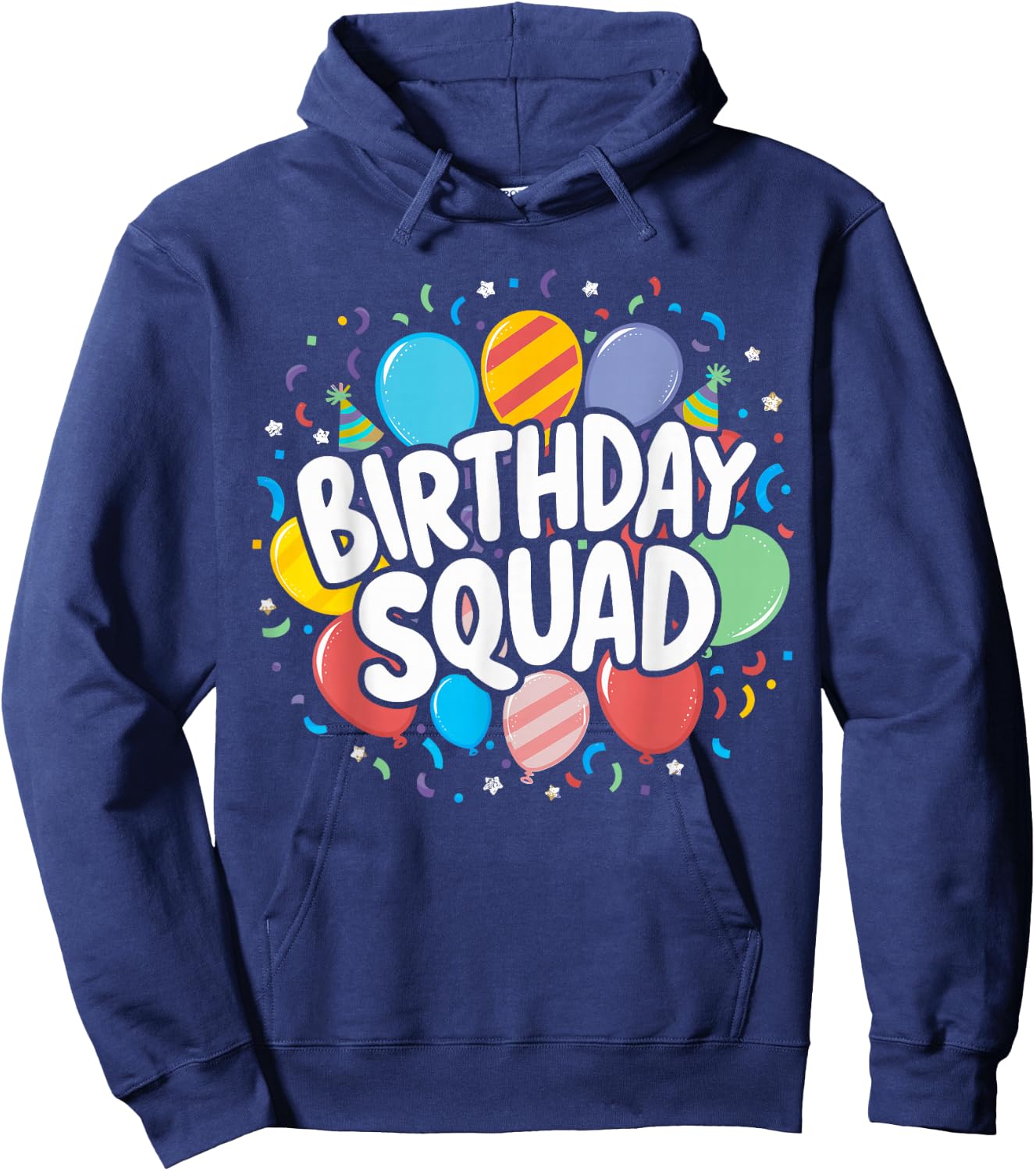 Birthday Squad Matching Birthday Crew Party Hoodie - Hoodie | Navy