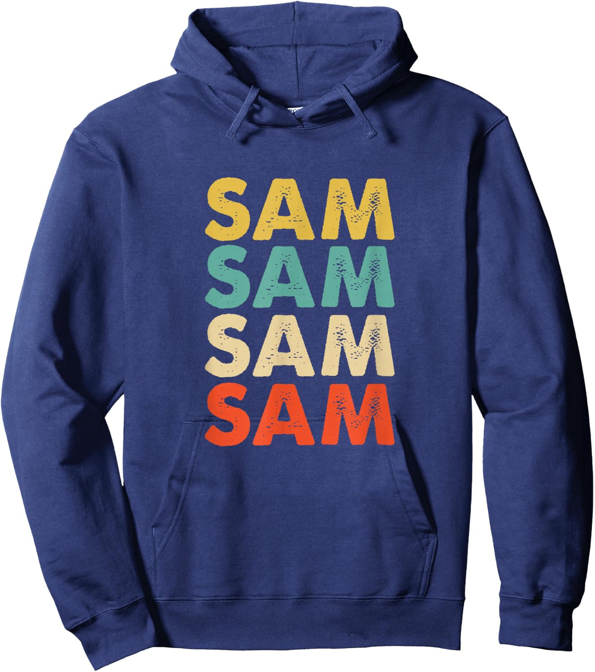 Sam Name Hoodie - Hoodie | Navy