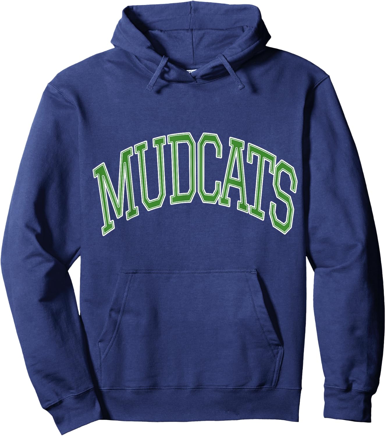 Mudcats Baseball Design Hoodie - Hoodie | Navy
