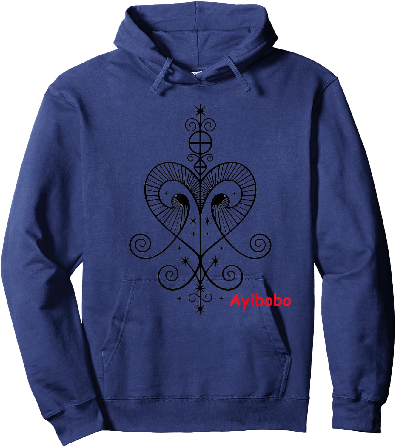 Erzulie Freda - Lovers Hoodie - Hoodie | Navy