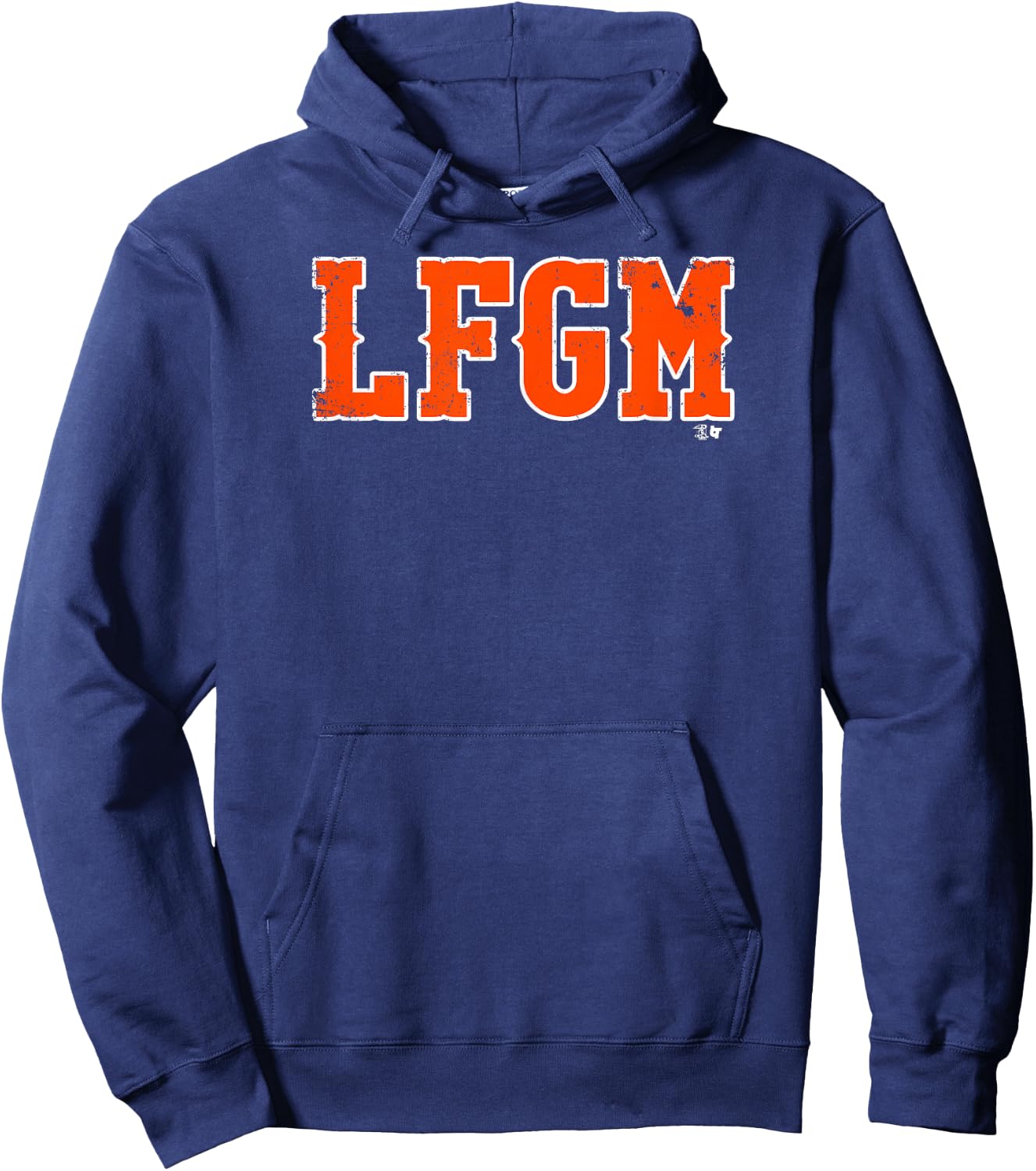 Pete Alonso - LFGM - New York Baseball Hoodie - Hoodie | Navy
