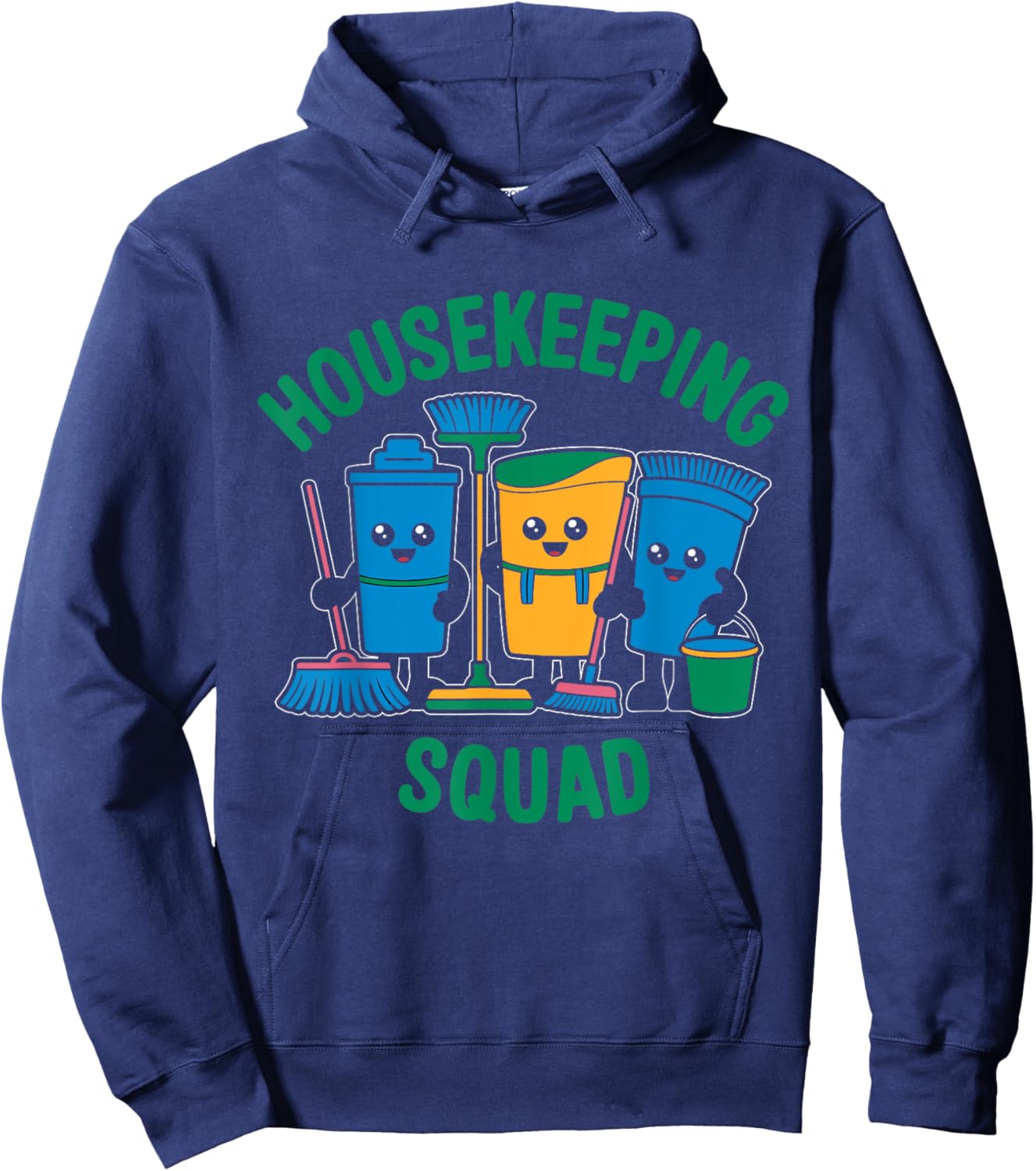 Housekeeper Housekeeping Squad Housecleaning Hoodie - Hoodie | Navy