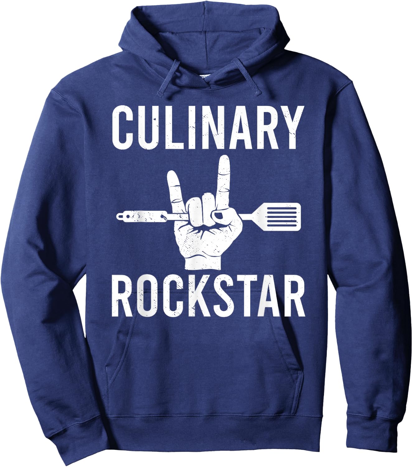 Culinary Rockstar Chef Cook Culinary Lover Hoodie - Hoodie | Navy