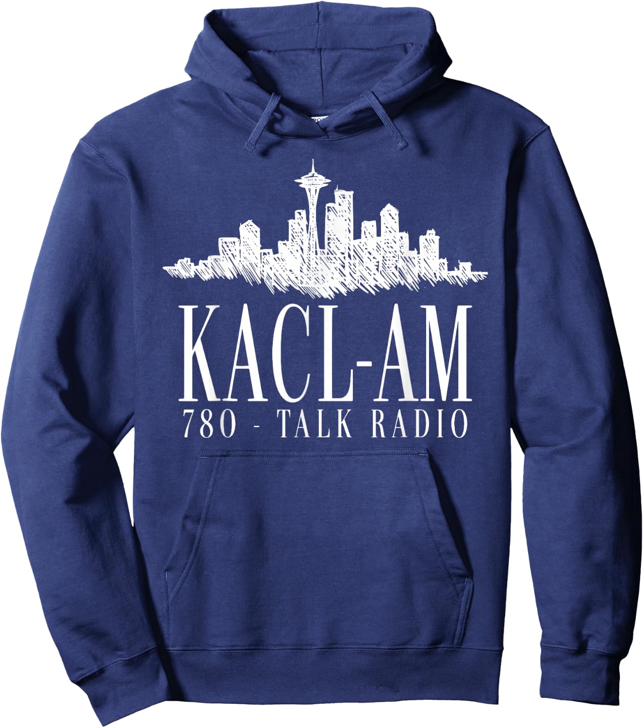 KACL AM Talk Radio Hoodie - Hoodie | Navy