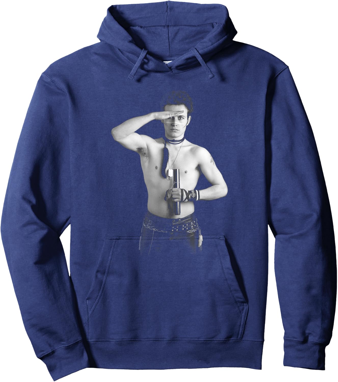 Chris Duffy Photography Saluting Adam Ant Hoodie - Hoodie | Navy