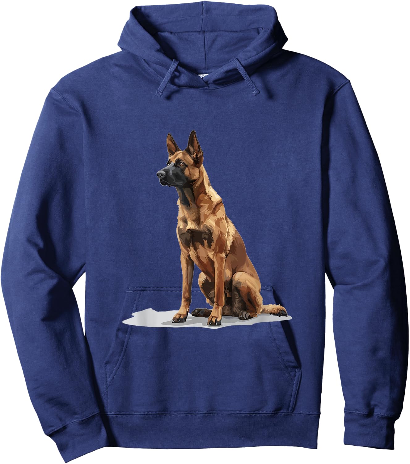 Belgian Malinois Dog Breed Graphic Women Kids Hoodie - Hoodie | Navy