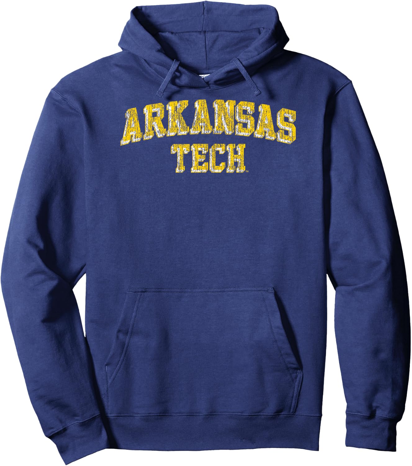 Arkansas Tech Wonder Boys Retro Arch Green Hoodie - Hoodie | Navy