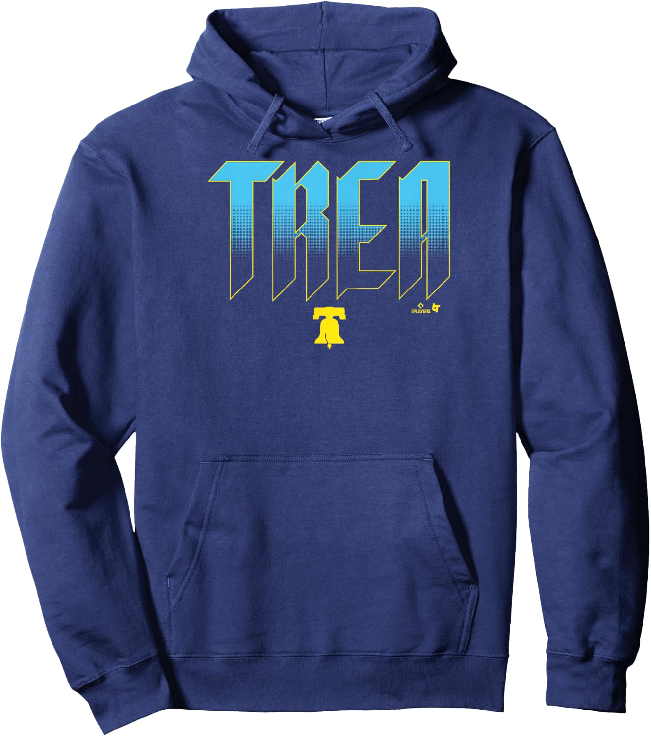 Trea Turner: Philadelphia City Edition Text Hoodie - Hoodie | Navy
