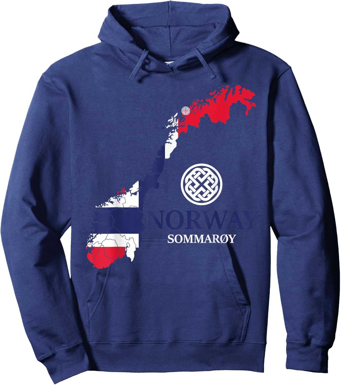 Norway Sommarøy Rune Viking Hoodie - Hoodie | Navy