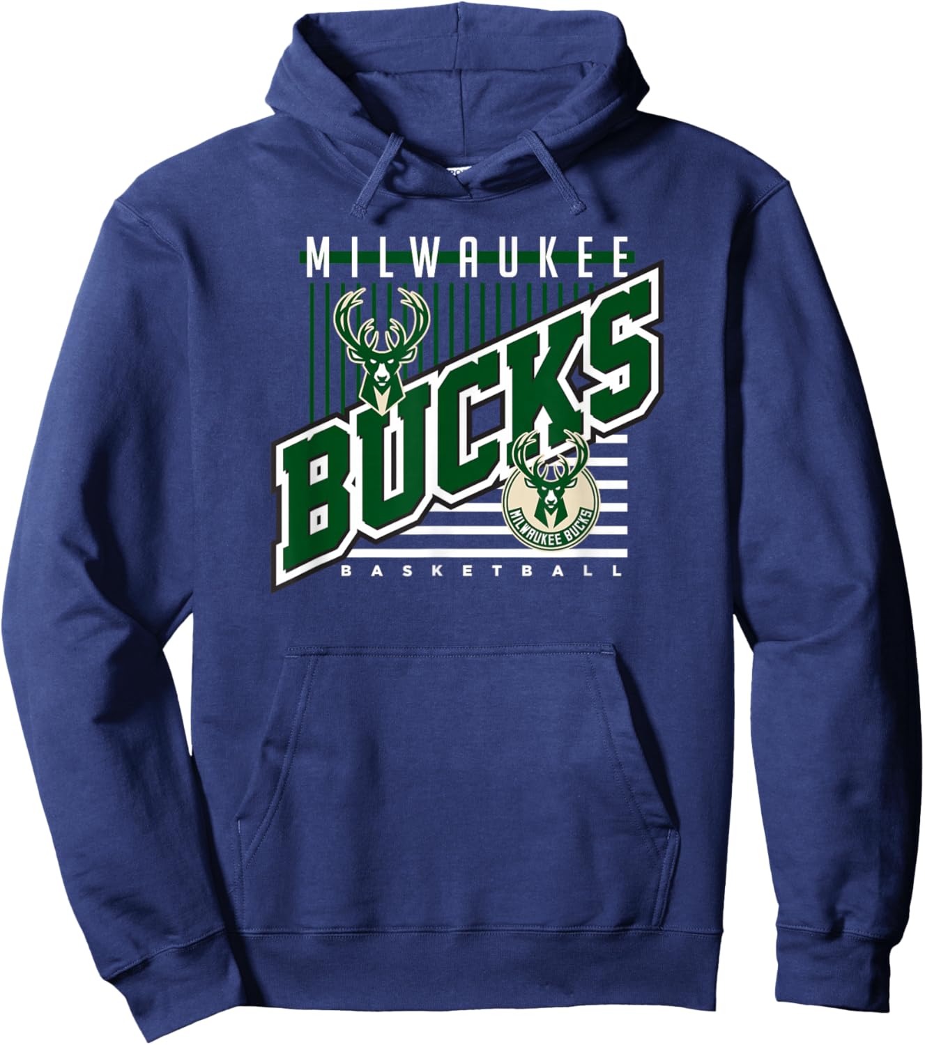 NBA Milwaukee Bucks Rise Above Hoodie - Hoodie | Navy