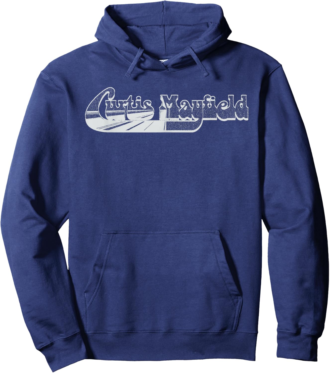 Curtis Mayfield CM Logo Hoodie - Hoodie | Navy