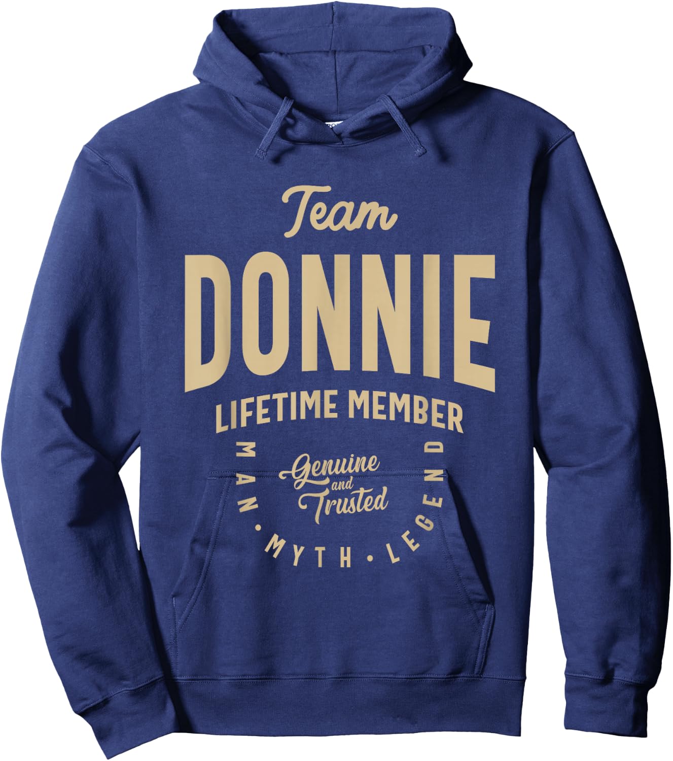 Team Donnie Lifetime Member Funny Name Donnie Hoodie - Hoodie | Navy