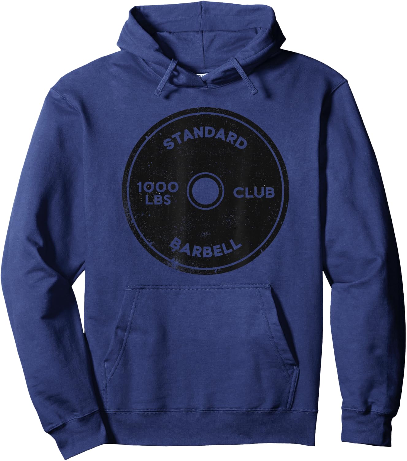 1000 lb Club - Power lifter Workout Hoodie - Hoodie | Navy