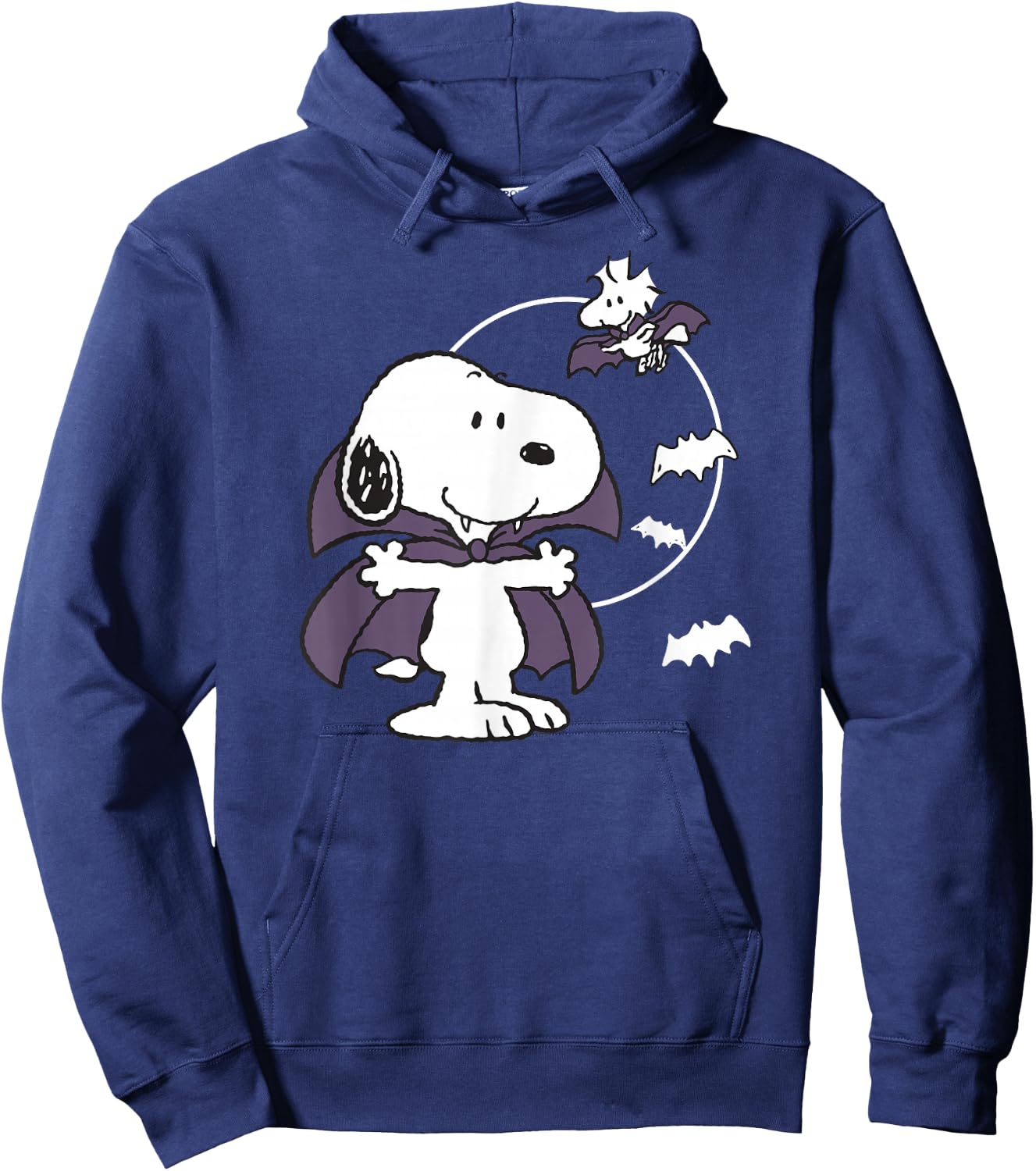 Peanuts Halloween Vampire Snoopy Hoodie - Hoodie | Navy