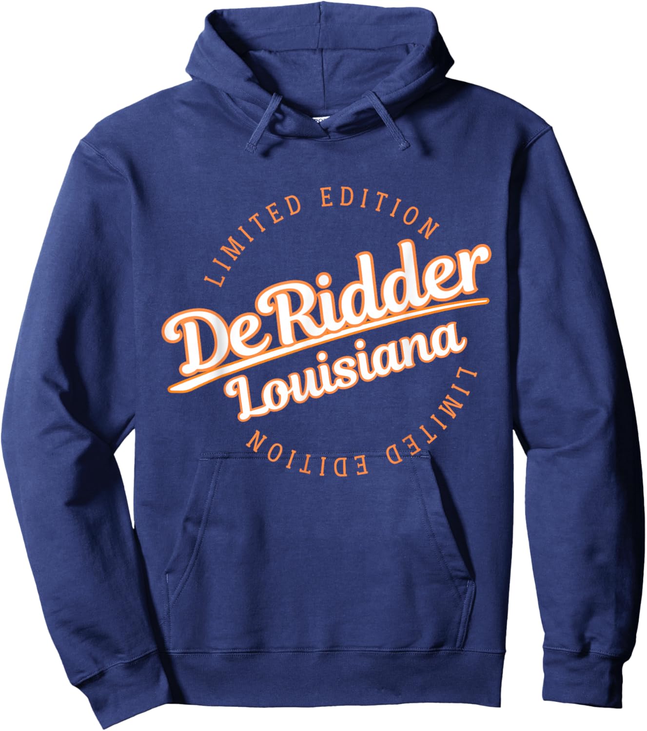 Retro Athletic DeRidder LA Apparel Hoodie - Hoodie | Navy