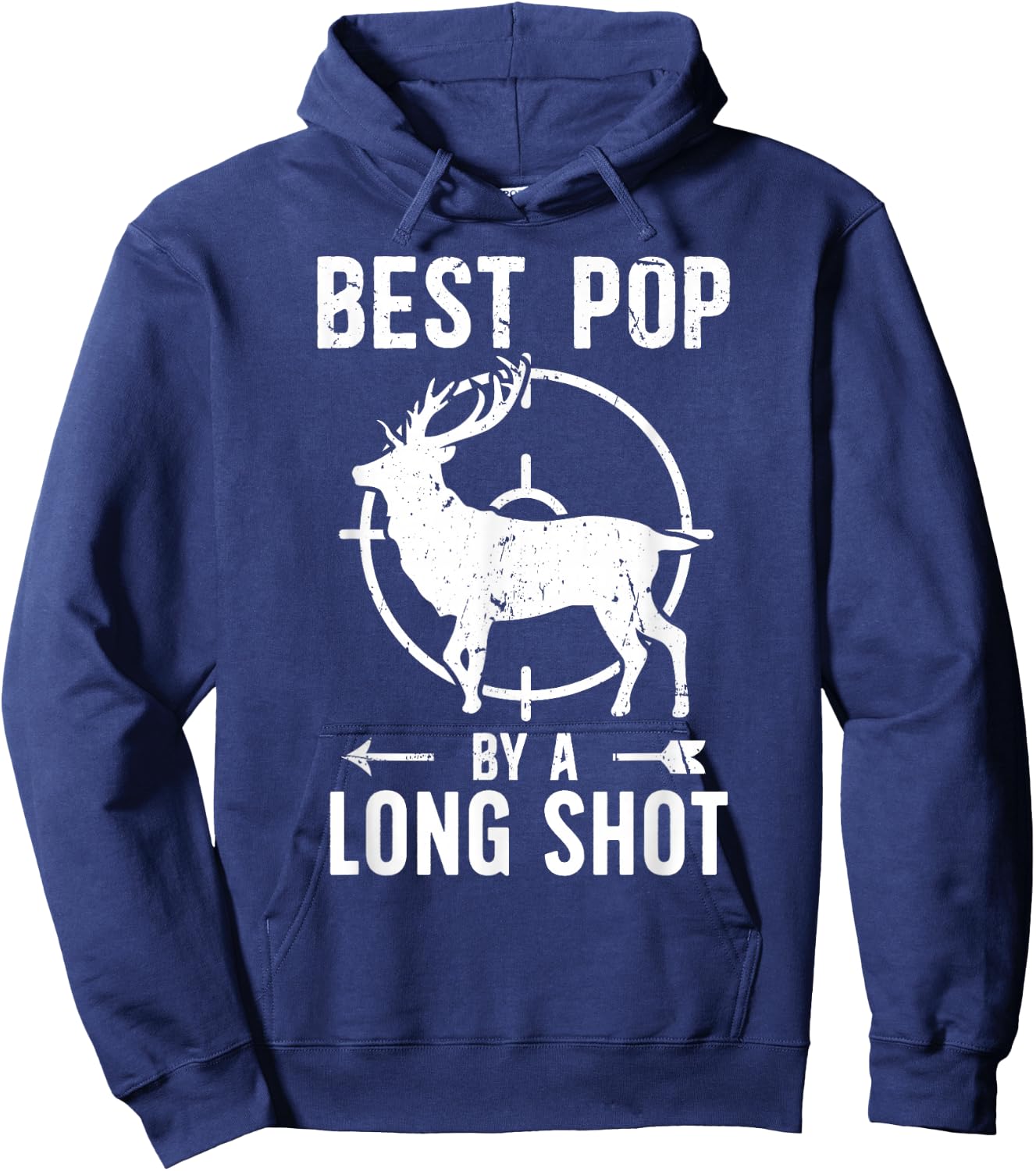 Best Pop Hunting Pop Grandpa Hunter Pop Hoodie - Hoodie | Navy