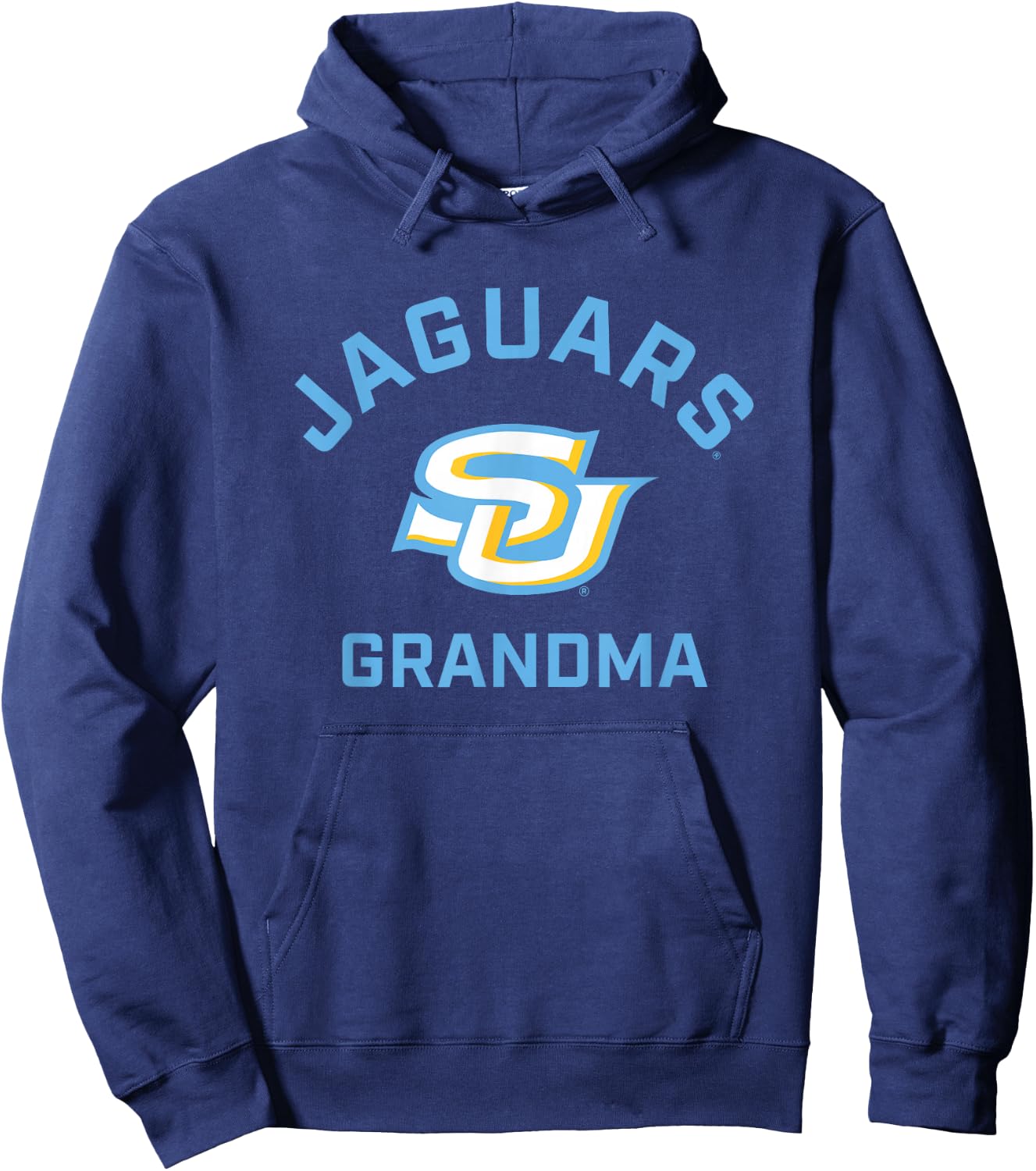 Southern University Jaguars Arched Grandma Hoodie - Hoodie | Navy