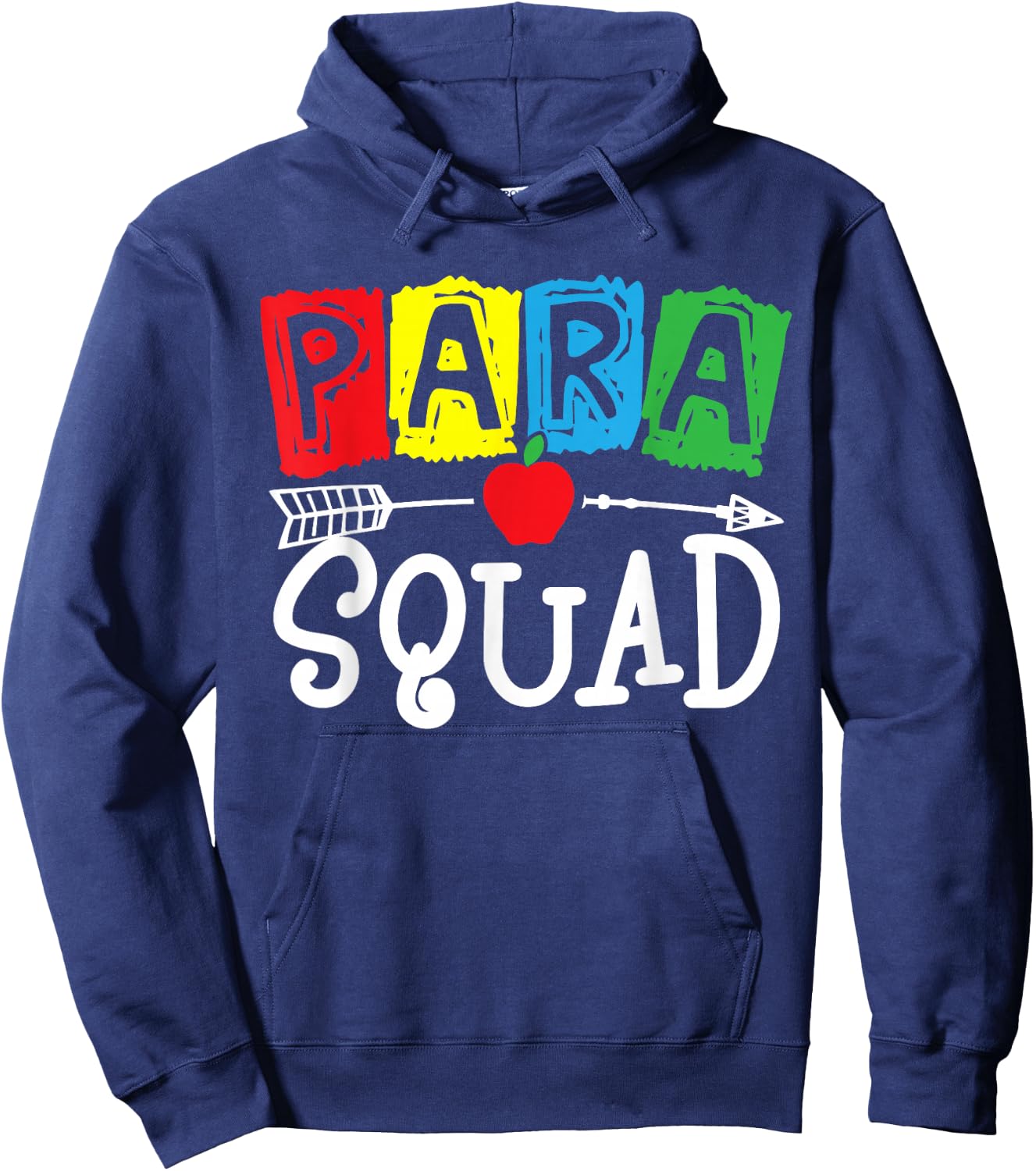para Squad School Paraprofessional Team Hoodie - Hoodie | Navy