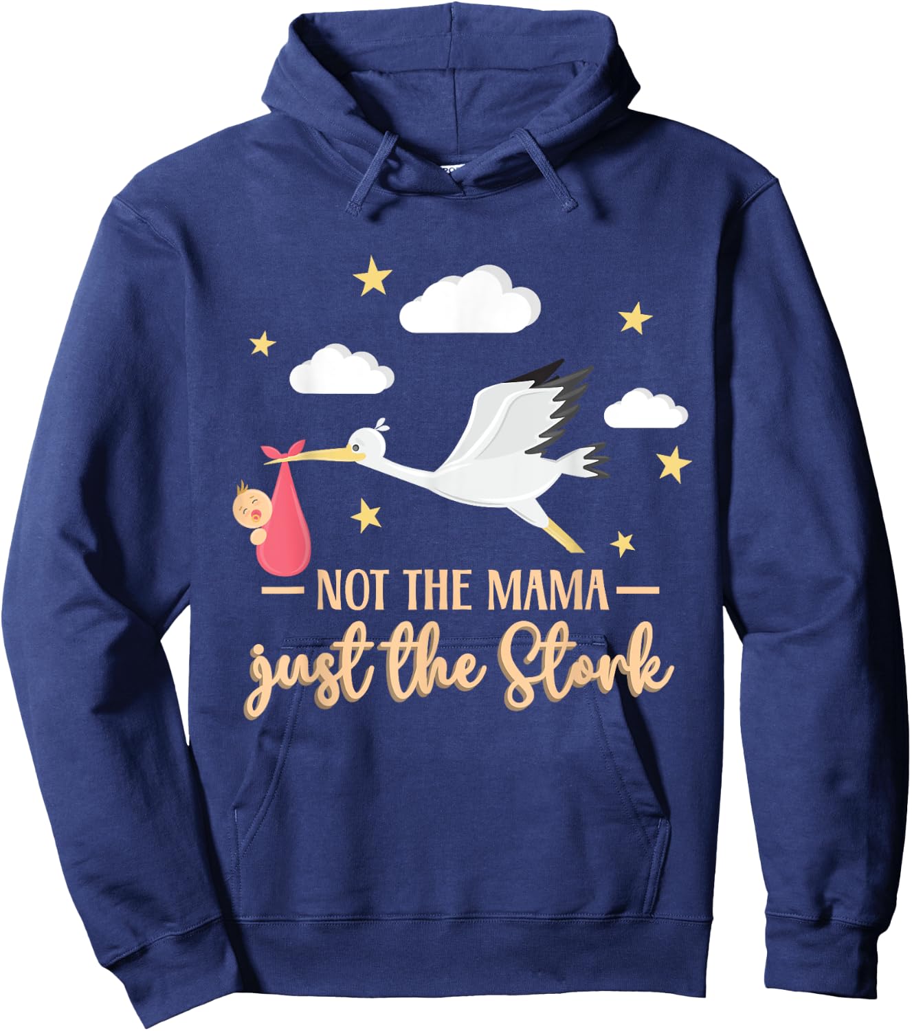 Surrogacy Surro Mama Pregnancy Surrogate Mom Hoodie - Hoodie | Navy