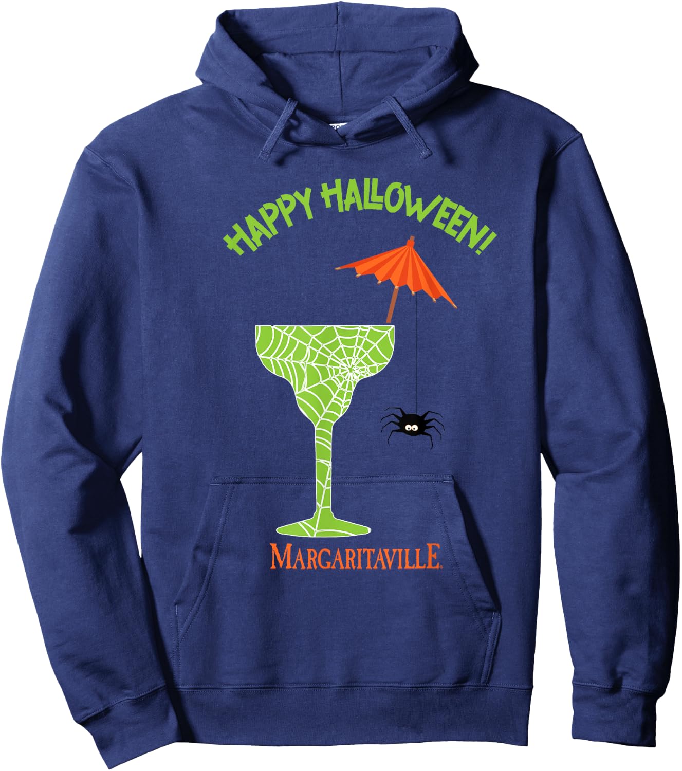 Happy Halloween Margarita Hoodie - Hoodie | Navy