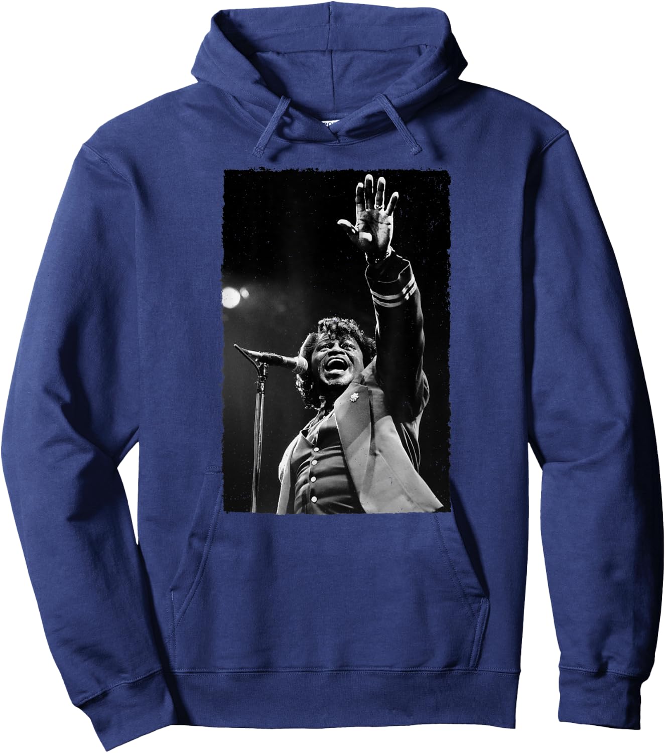 James Brown Live Wembley By Stephen Wright Hoodie - Hoodie | Navy