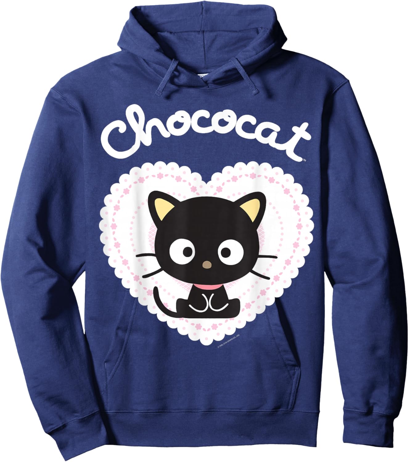 Chococat Sweet Valentine Shirt Hoodie - Hoodie | Navy