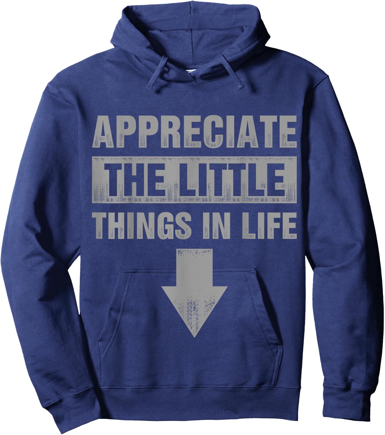 Appreciate The Small Things In Life Hoodie - Hoodie | Navy