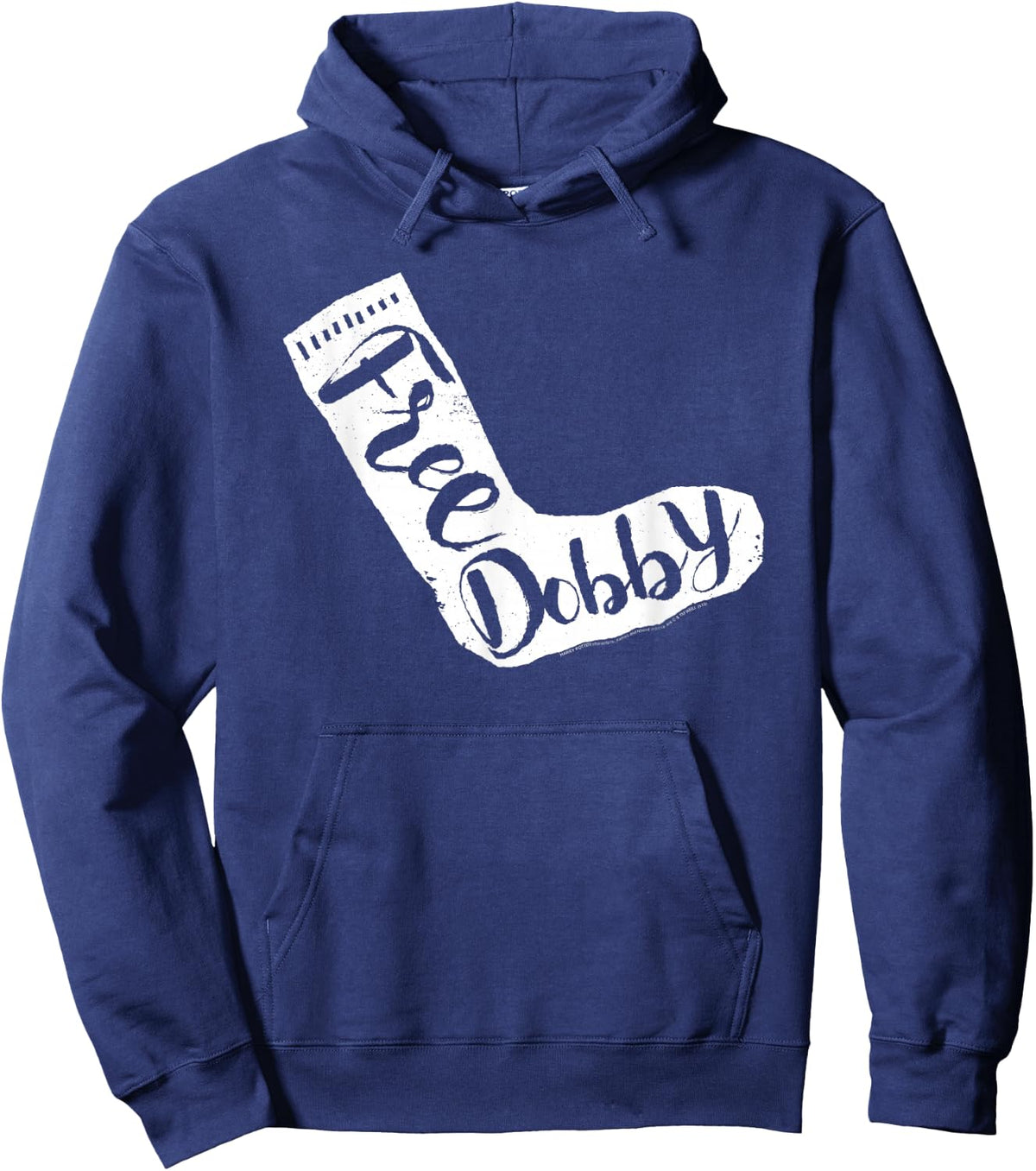Harry Potter Free Dobby Sock Hoodie - Hoodie | Navy