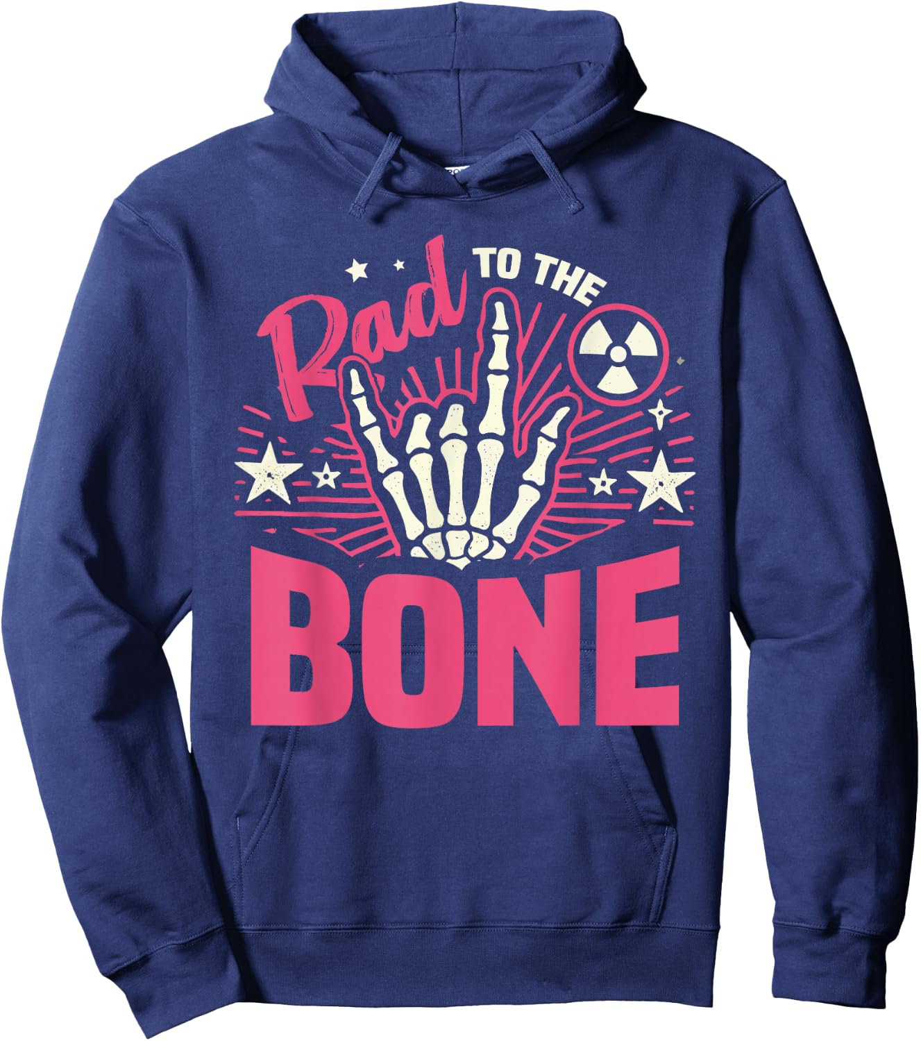 Rad To The Bone X Ray Tech Radiology Hoodie - Hoodie | Navy