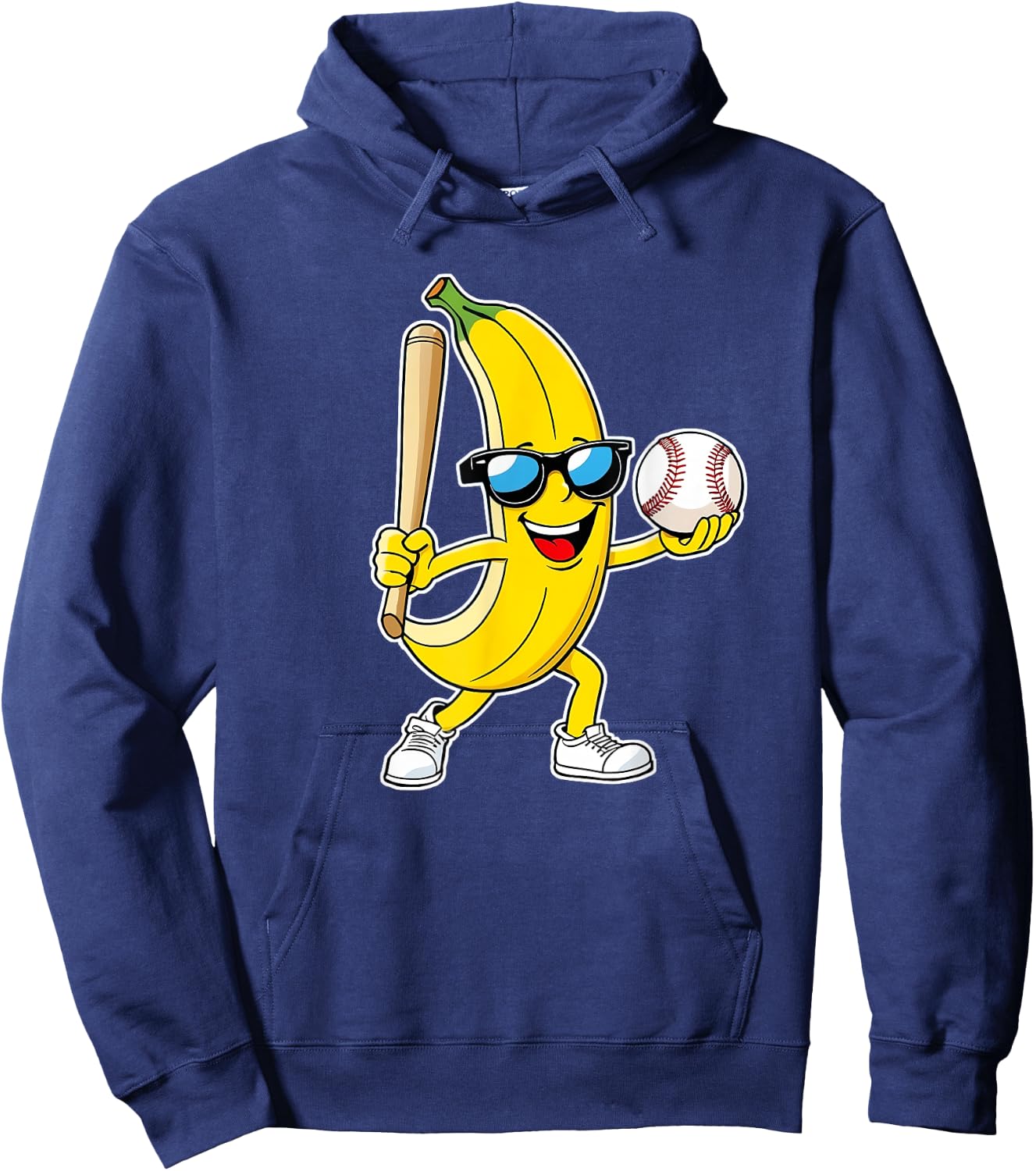 Banana Funny Bananas Men Women Kids Youth Hoodie - Hoodie | Navy
