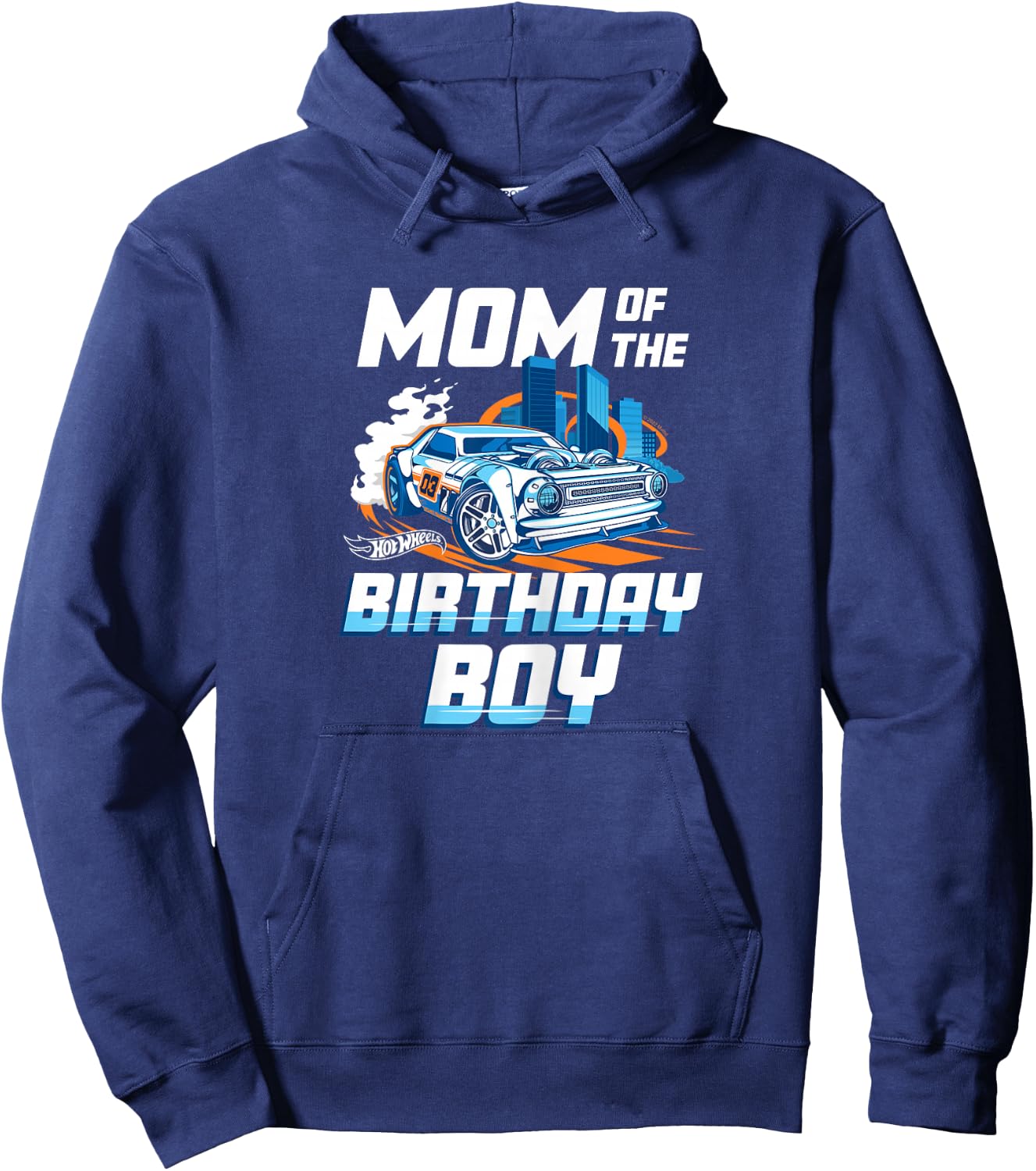 Hot Wheels - Mum of the Birthday Child Hoodie - Hoodie | Navy