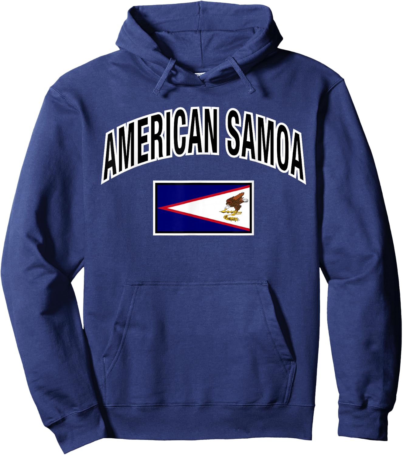 American Samoa Flag Proud American Samoan Hoodie - Hoodie | Navy
