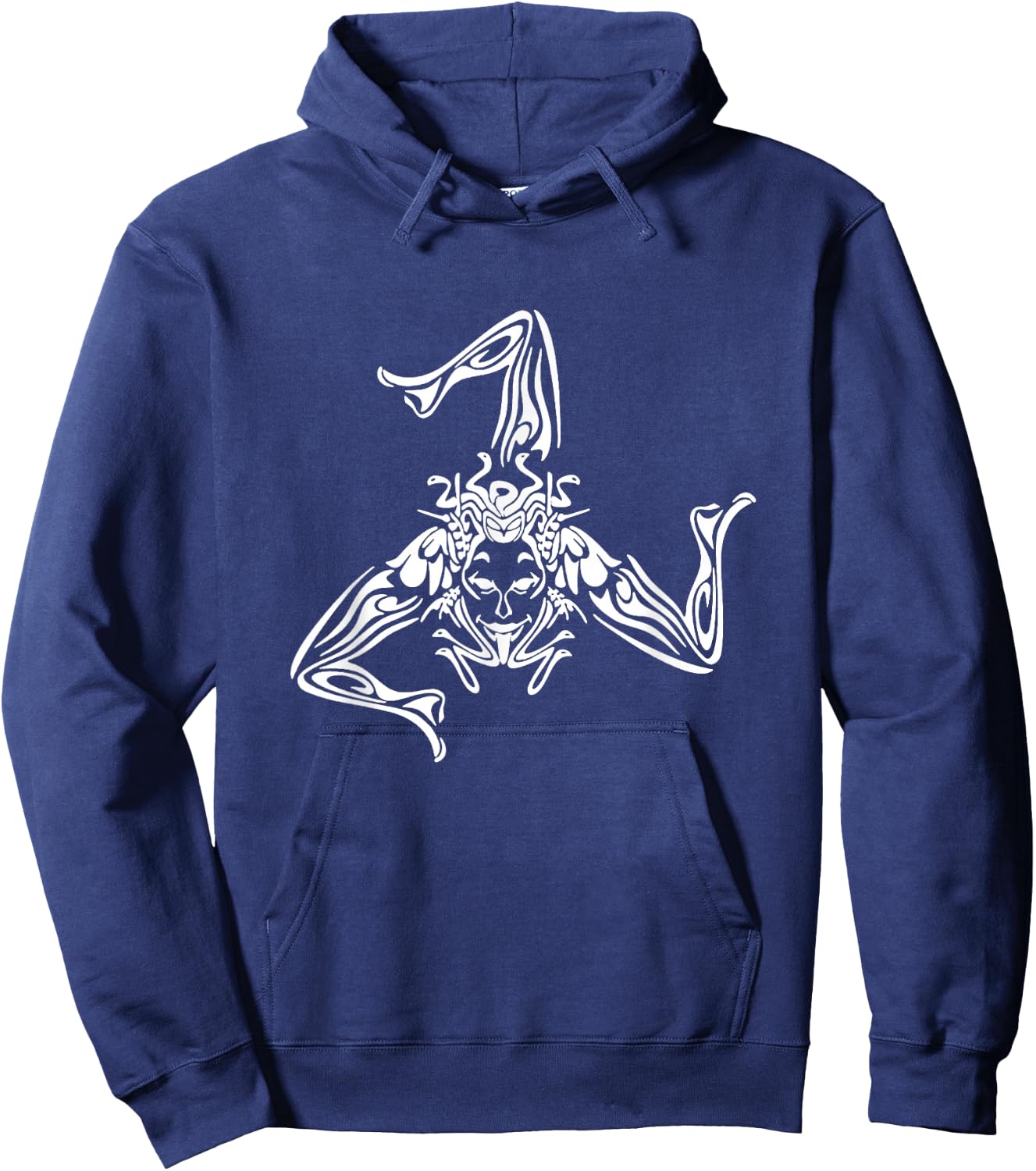 Sicilia Flag Sicily Palermo Italy Hoodie - Hoodie | Navy
