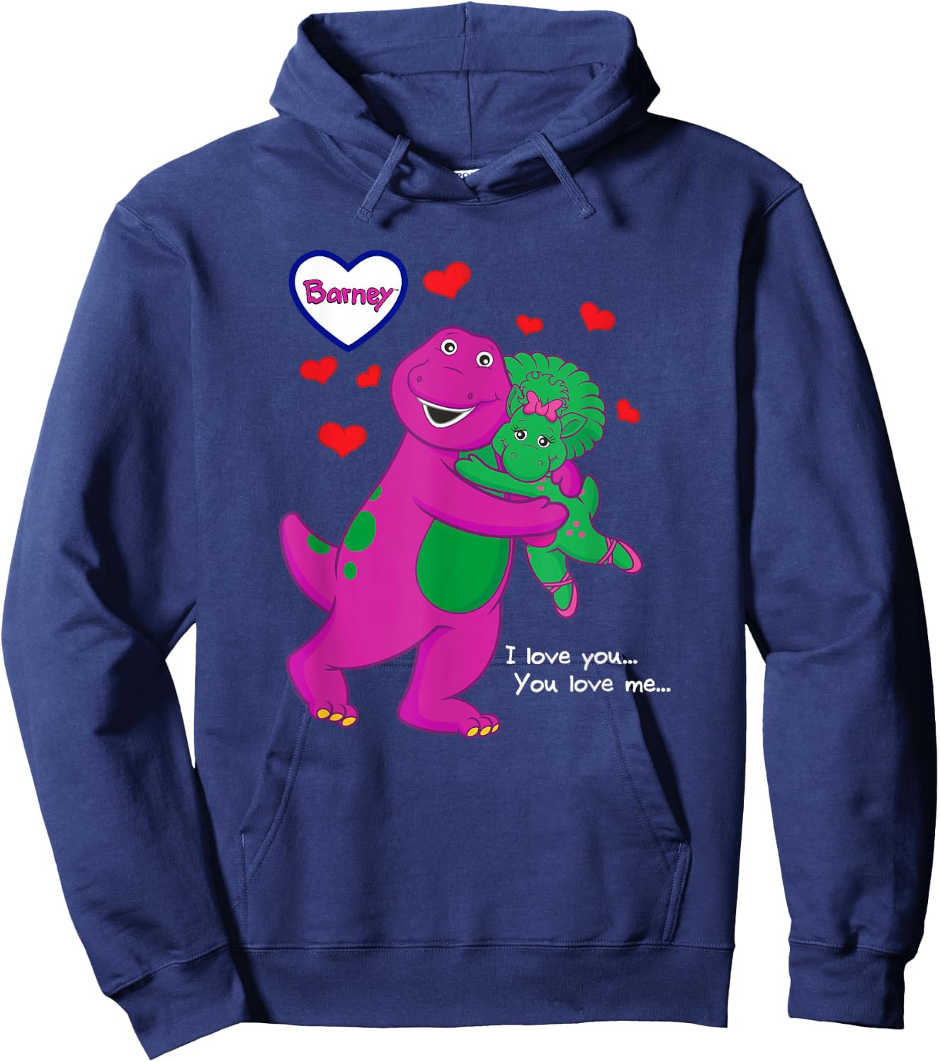 Barney - I Love You…You Love Me… Hoodie - Hoodie | Navy