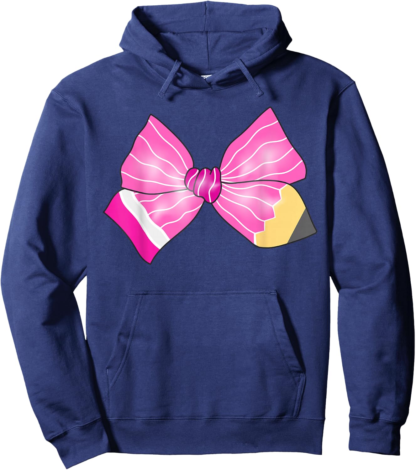 Coquette Bow Teacher Life Shirts Back To School Hoodie - Hoodie | Navy