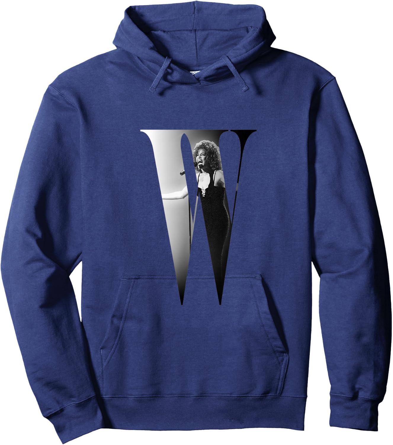 Whitney Houston_001 Hoodie - Hoodie | Navy